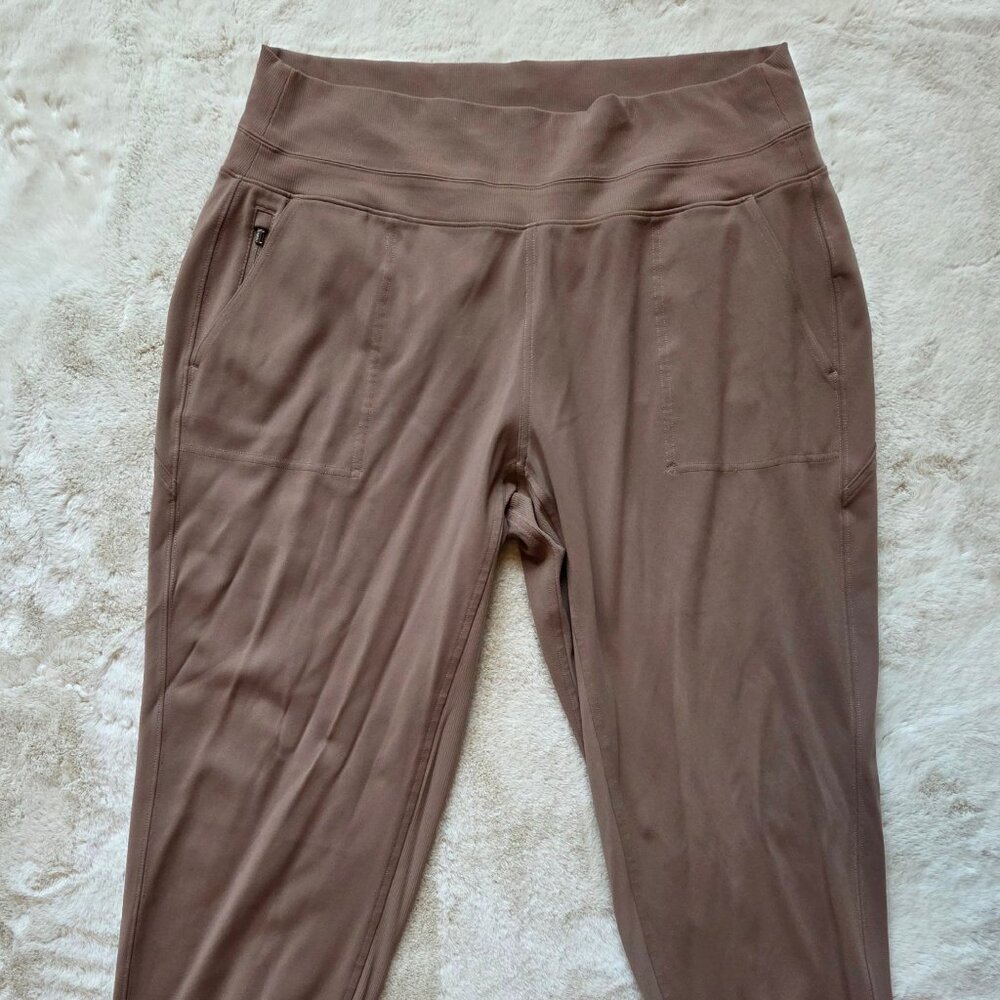 Athleta Venice High Rise Jogger, size 16, light brown